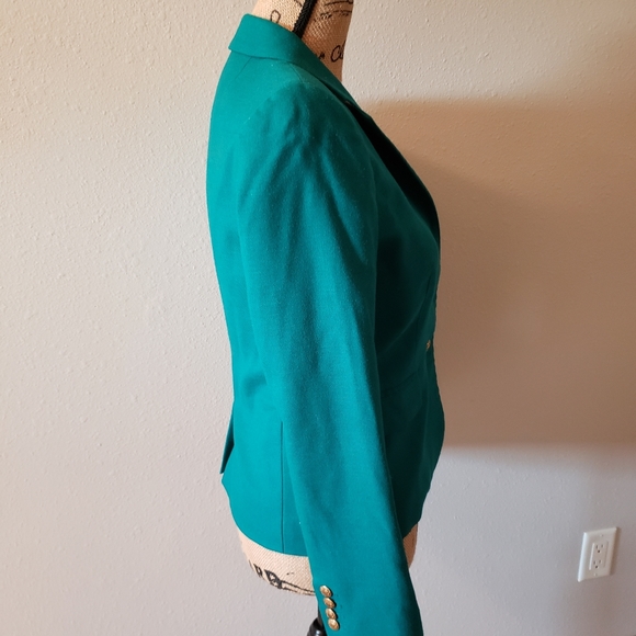 J. Crew teal blazer - Picture 5 of 10